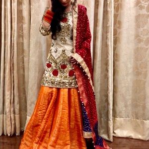 Gharara dress